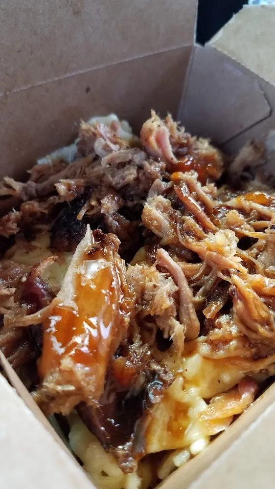 Pulled Pork Fries with Cheese